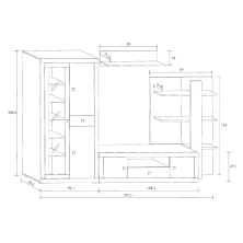 Salón Julieta en Liquidación - Muebles Liquidator