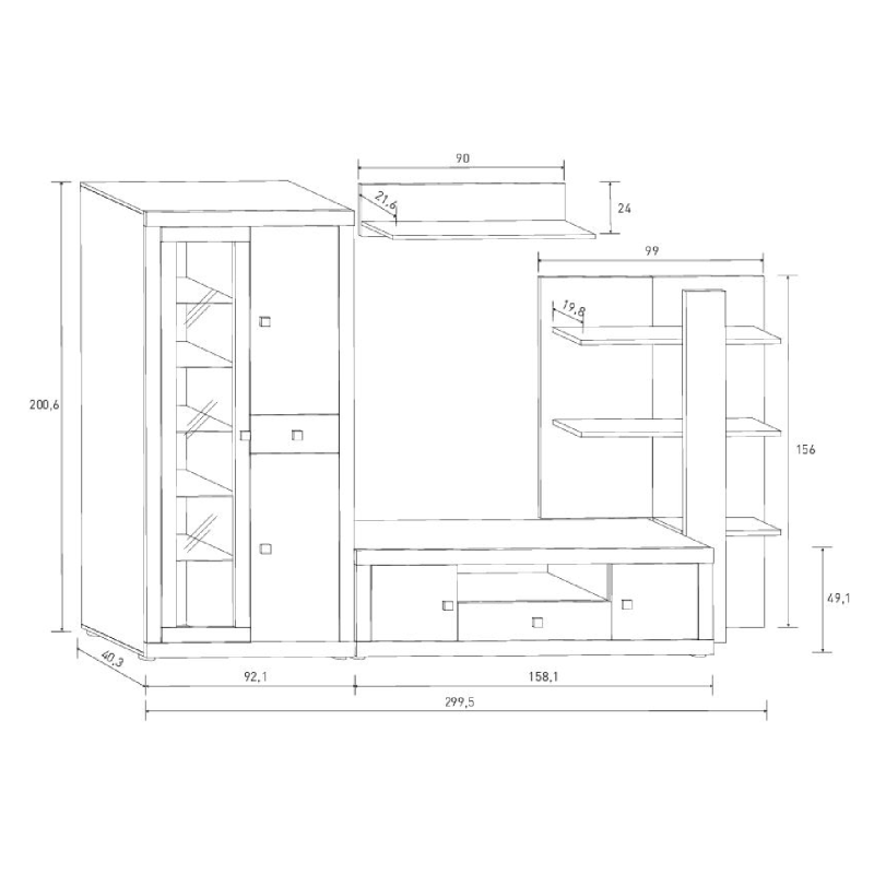 Salón Julieta en Liquidación - Muebles Liquidator