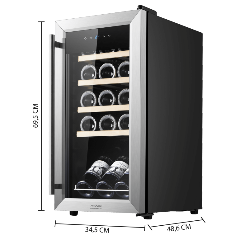 Bolero GrandSommelier 1550 Inox Compressor