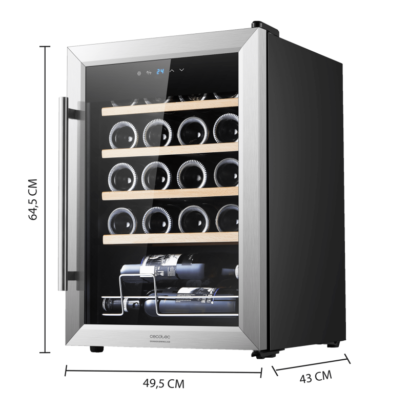 Bolero GrandSommelier 2050 Inox Compressor