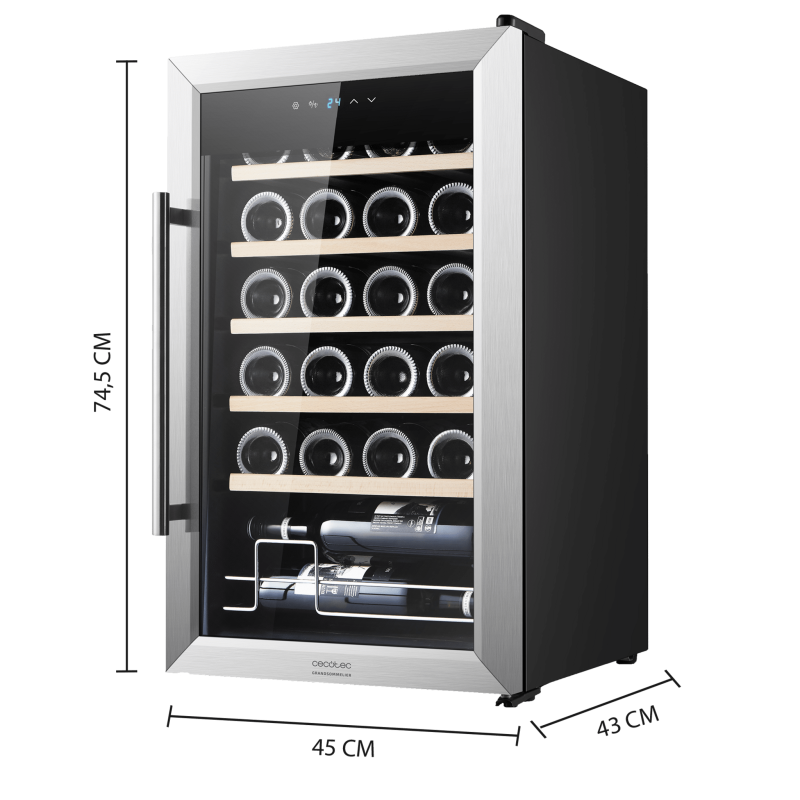 Bolero GrandSommelier 2450 Inox Compressor
