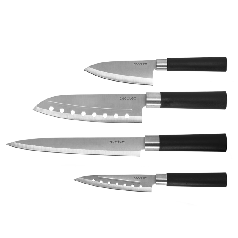 Set cuchillos santoku