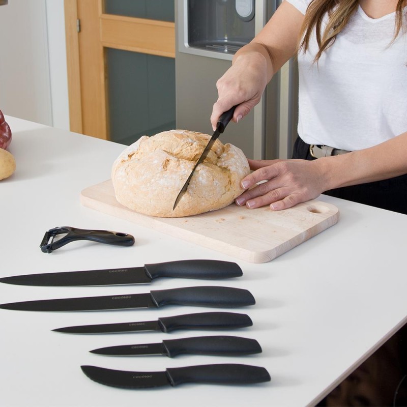 Set 7 cuchillos titanium