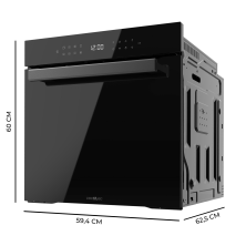 Bolero Hexa P506000 Glass Black A+