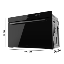 Bolero Hexa AF319000 Glass Black A