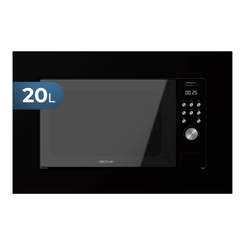 Microondas encastrable GrandHeat 2000 Built-In Black