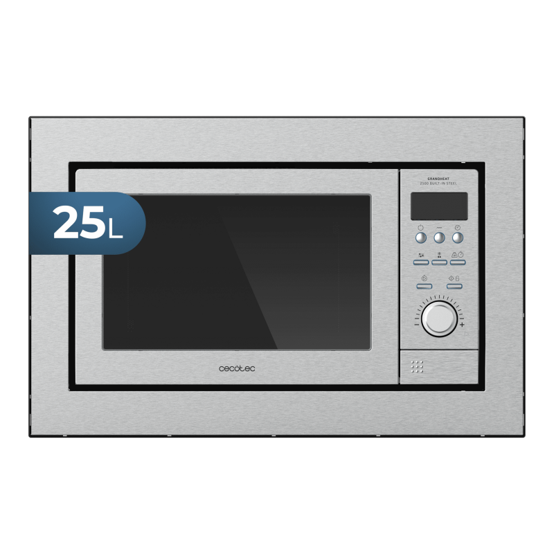 Microondas encastrable GrandHeat 2500 Built-In Steel