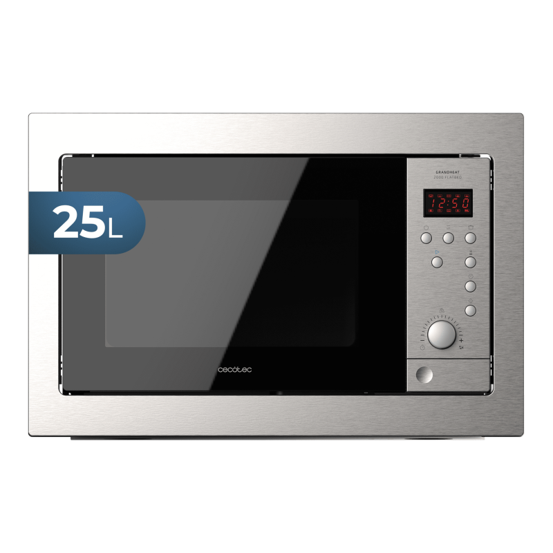 Microondas encastrable GrandHeat 2500 Built-In Steel Black