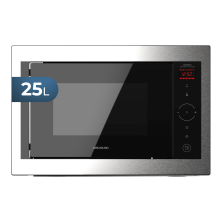 Microondas encastrable GrandHeat 2500 Built-In Touch Steel Black