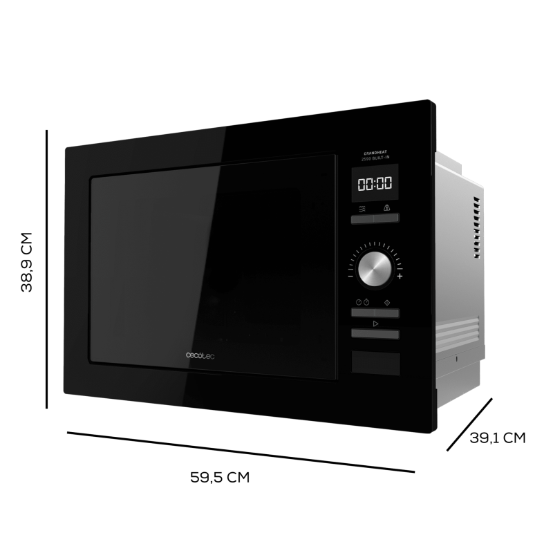 Microondas encastrable GrandHeat 2590 Built-In Black