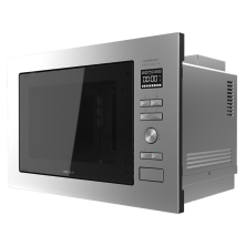 Microondas encastrable grandheat 2590 built-in steel black