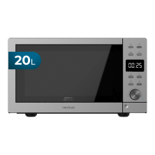 Microondas sin plato GrandHeat 2000 Flatbed Steel