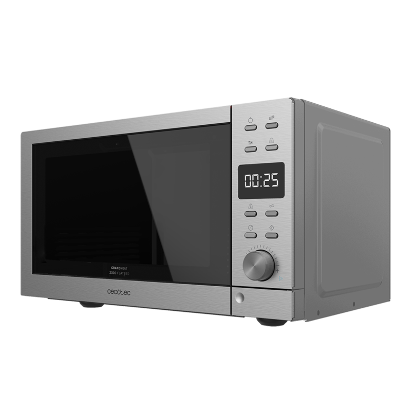 Microondas sin plato GrandHeat 2000 Flatbed Steel