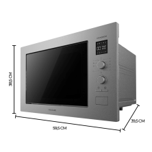 Grandheat 2550 Built-In Steel