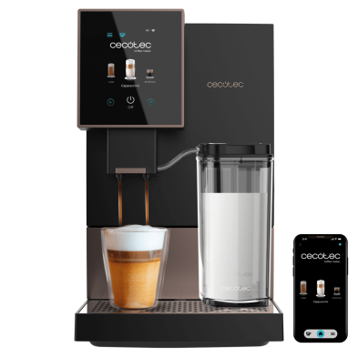 Cremmaet Compactccino Connected Black Rose