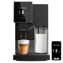 Cremmaet Compactccino Connected Black Silver