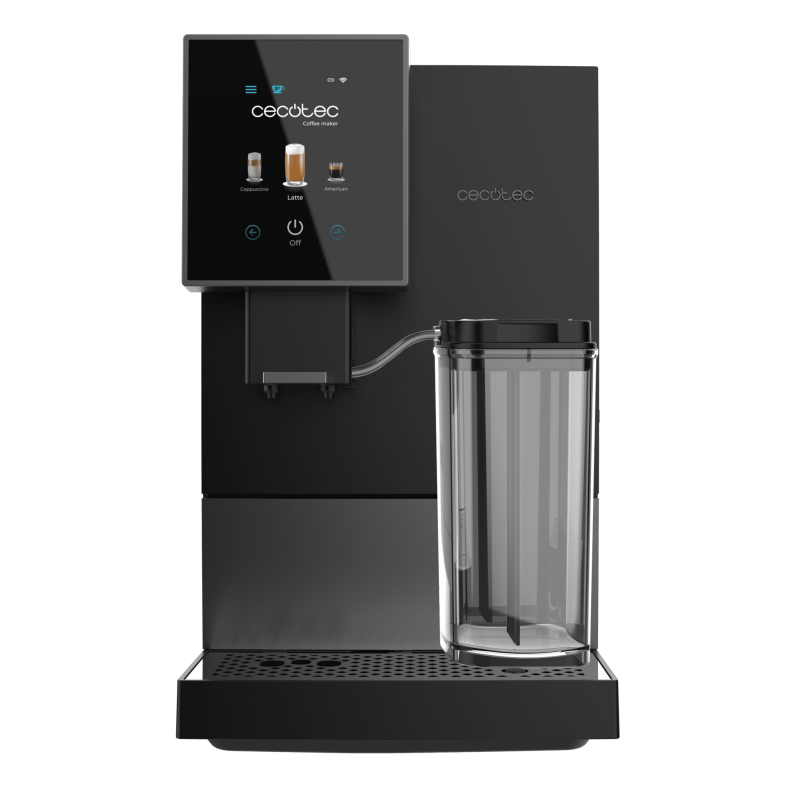 Cremmaet Compactccino Connected Black Silver