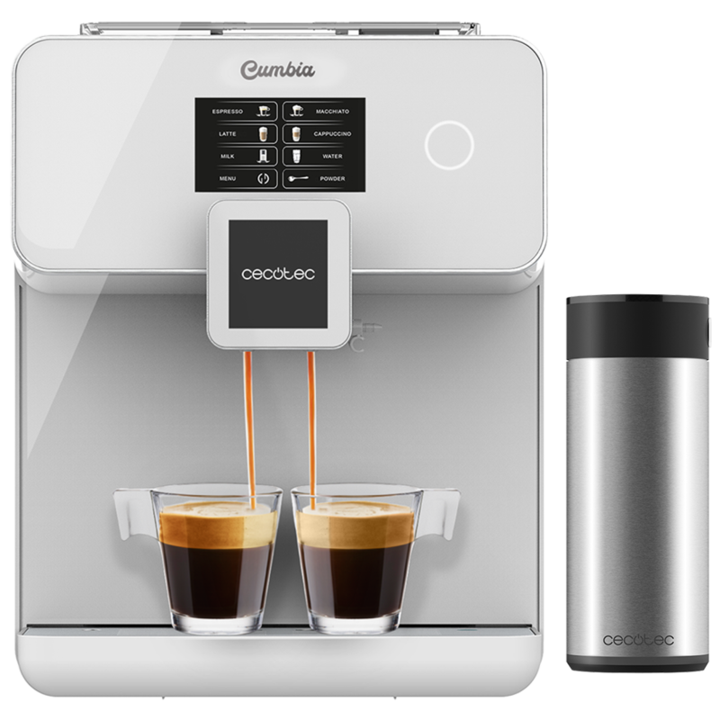 Cafetera Megautomática Power Matic-Ccino 8000 Touch Serie Bianca