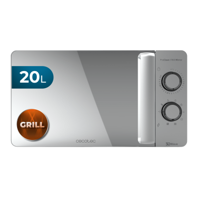 Microondas 20L Con Grill Proclean 3160 Mirror