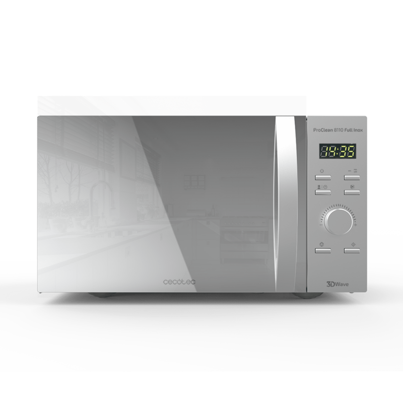 Microondas 28L Con Grill Proclean 8110 Full Inox