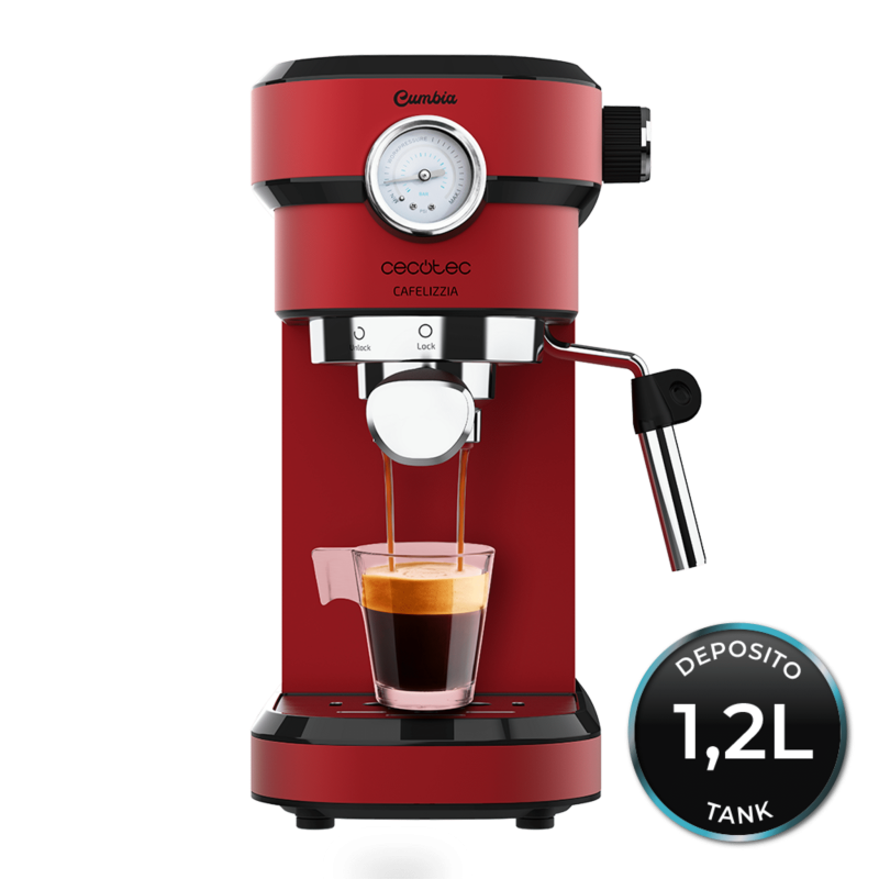 Cafetera espresso cafelizzia 790 shiny pro