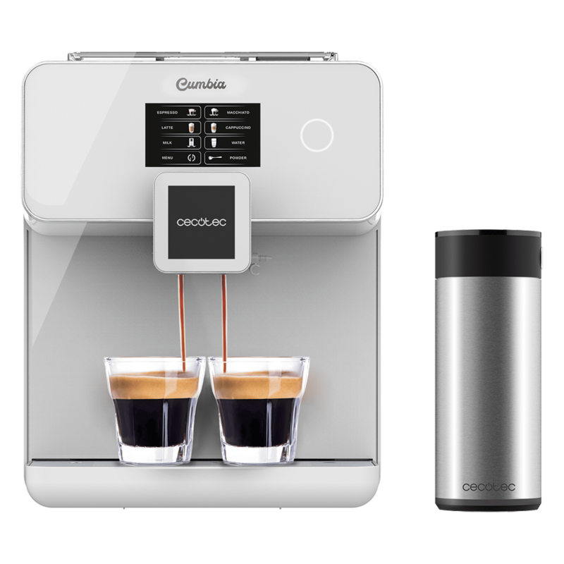 Cafetera mega-automática power matic-ccino 8000 touch serie bianca s