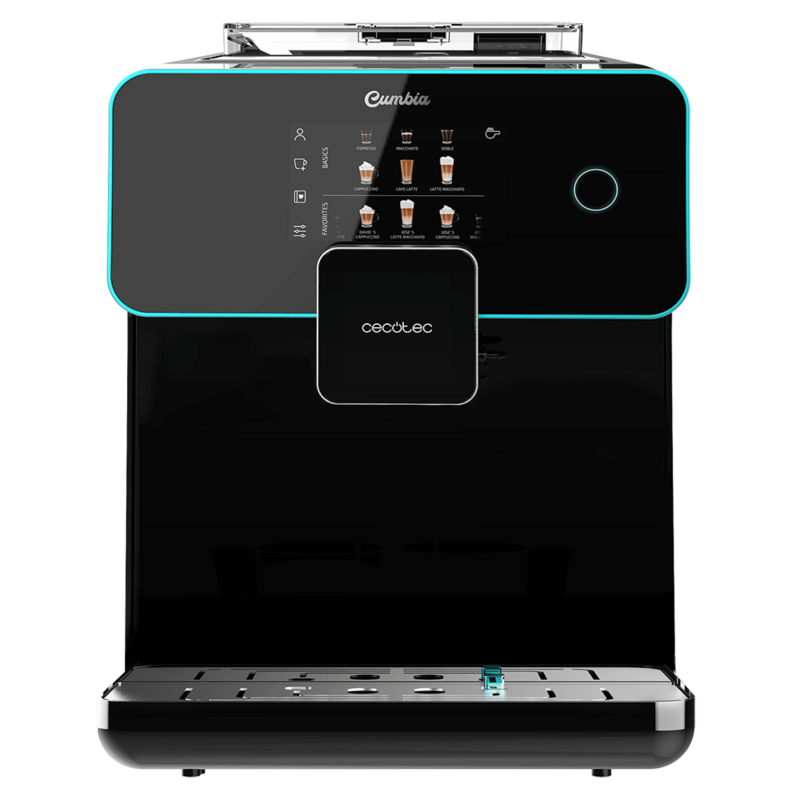Cafetera mega-automática cumbia power matic-ccino 9000 serie nera s