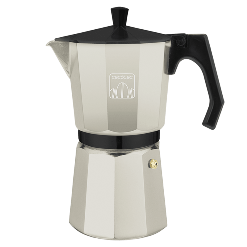 Cafetera Italiana Cumbia Mokclassic 300 Beige