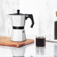 Cafetera Italiana Cumbia Mokclassic 300 Beige