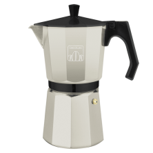 Cafetera Italiana Cumbia Mokclassic 900 Beige