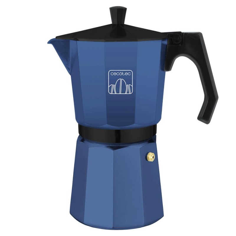 Cafetera Italiana Cumbia Mokclassic 900 Blue