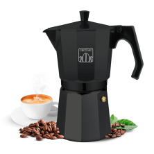 Cafetera Italiana Cumbia Mokclassic 900 Black