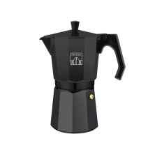 Cafetera Italiana Cumbia Mokclassic 900 Black