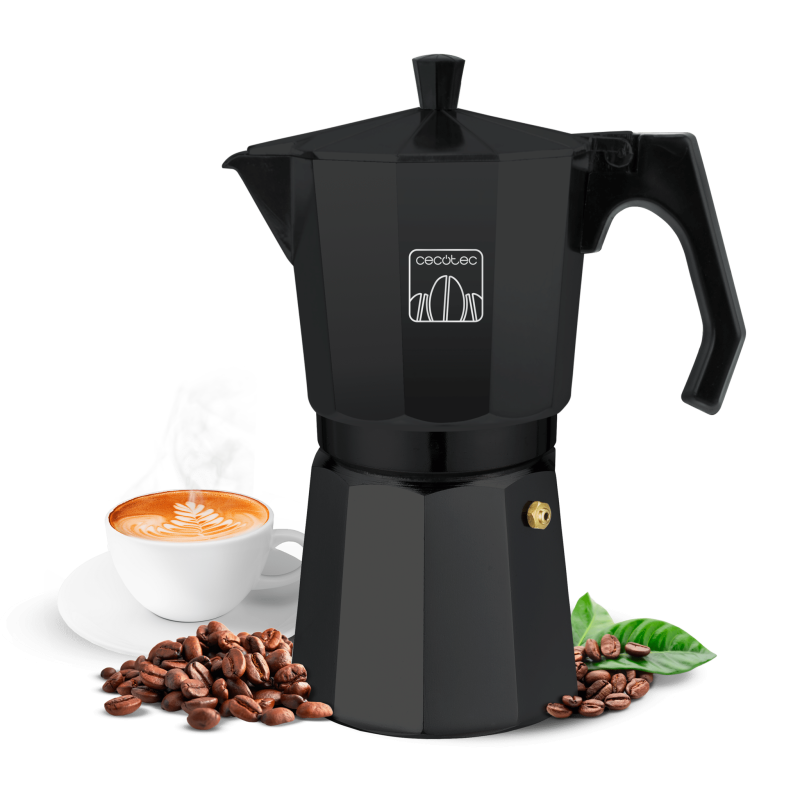 Cafetera Italiana Cumbia Mokclassic 1200 Black