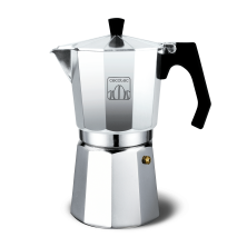 Cafetera Italiana De Aluminio Cumbia Mokclassic 900 Shiny