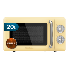 Microondas 20l con grill ProClean 3110 Retro Yellow
