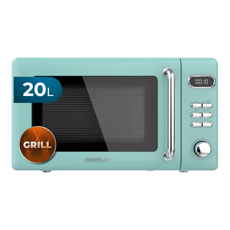 Microondas 20l con grill ProClean 5110 Retro Green