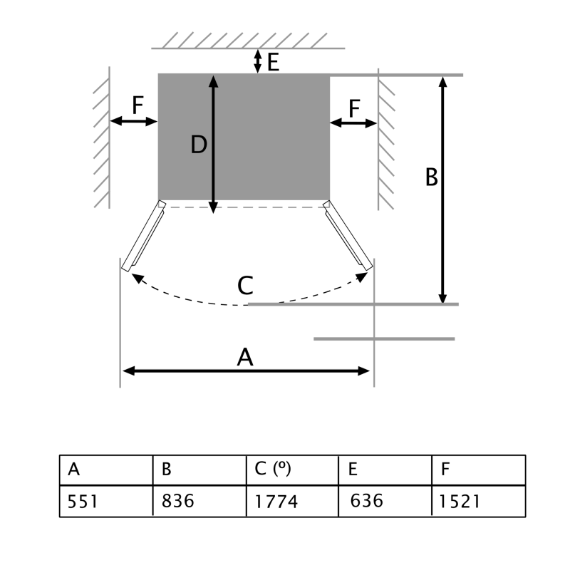 Bolero CoolMarket 4D 436 Black Glass E