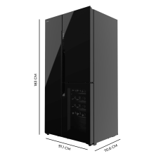 Bolero CoolMarket TDW 548 Black Glass E