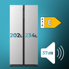 Bolero CoolMarket SBS 436 SBI Inox E