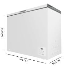 Bolero CoolMarket Chest 254 White E