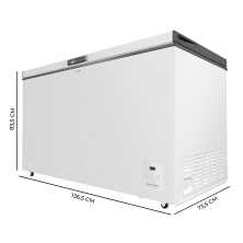 Bolero CoolMarket Chest 400 White E