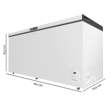 Bolero CoolMarket Chest 500 White E