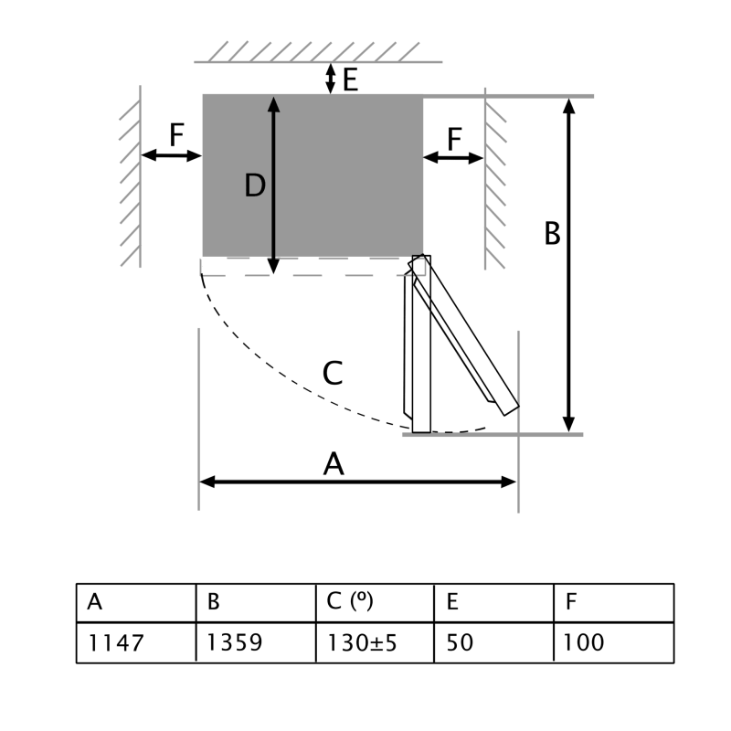 Bolero CoolMarket 2D 465 NF Inox E