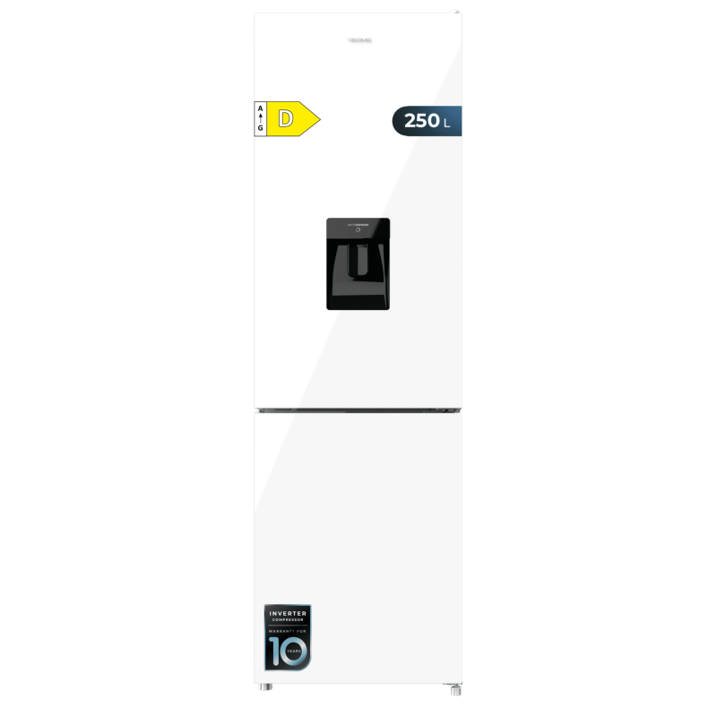 Bolero CoolMarket Combi 250 WD White Glass D