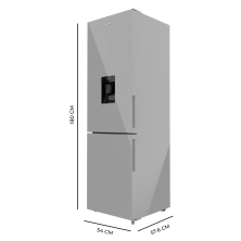 Bolero CoolMarket Combi 250 WD Grey Glass D