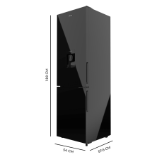 Bolero CoolMarket Combi 250 WD Black Glass D