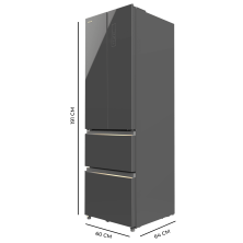 Bolero CoolMarket Combi F2D 400 Grey Glass E