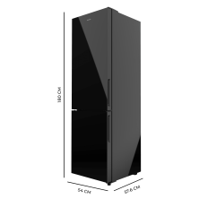 Bolero CoolMarket Combi 250 Black Glass D