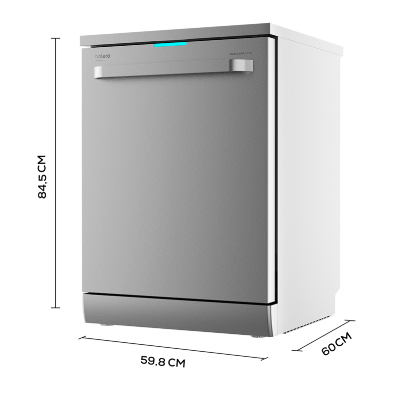 Lavavajillas Bolero Aguazero 6800 Stainless Steel